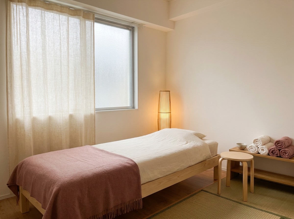 女性専用・完全個室の施術ルーム